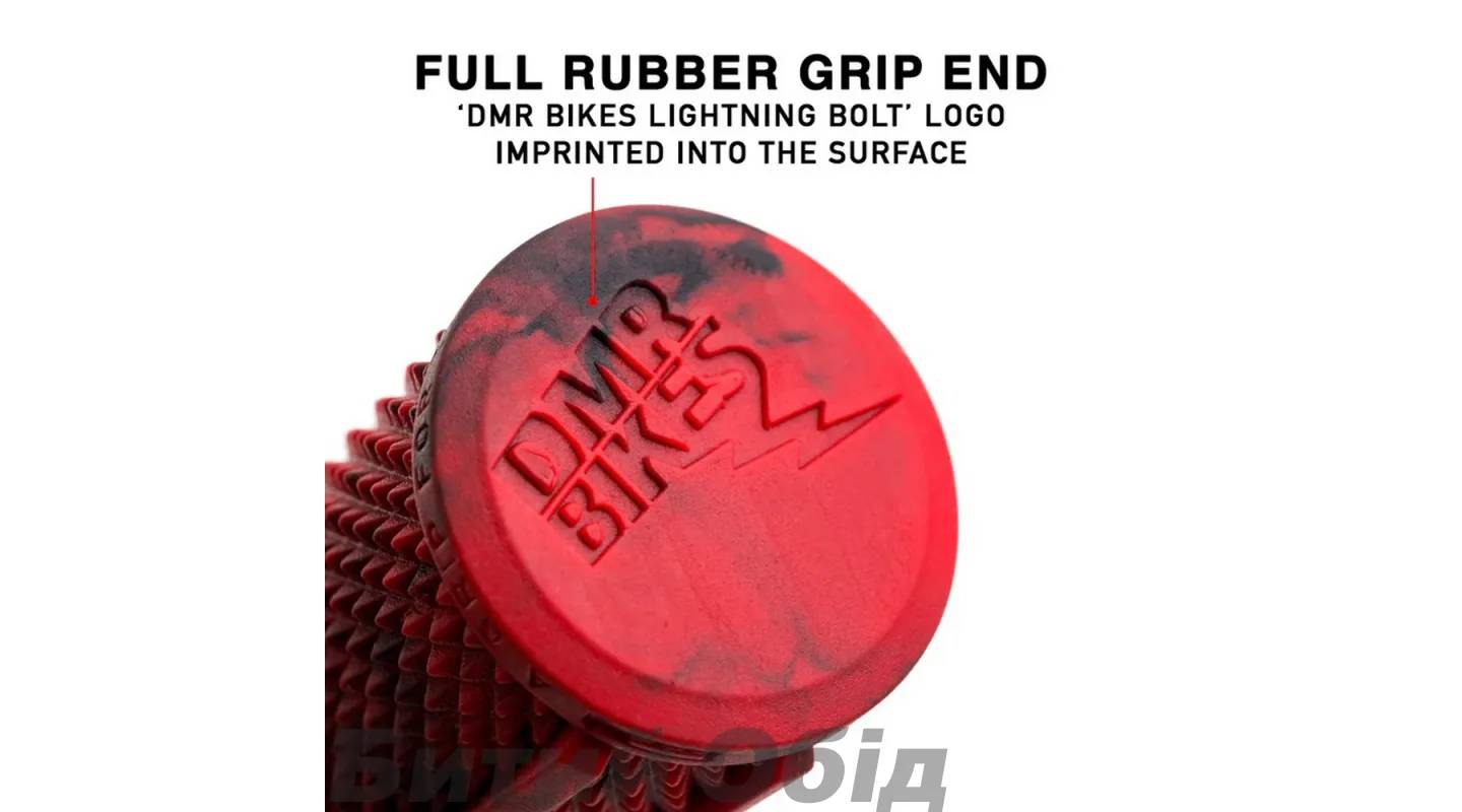 Грипсы DMR Brendog DeathGrip Thick Flangeless Marble Red 5