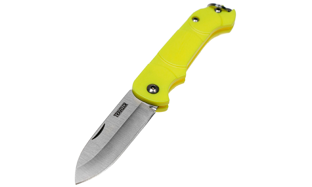 Фотография Складной нож Ontario OKC Traveler желтый