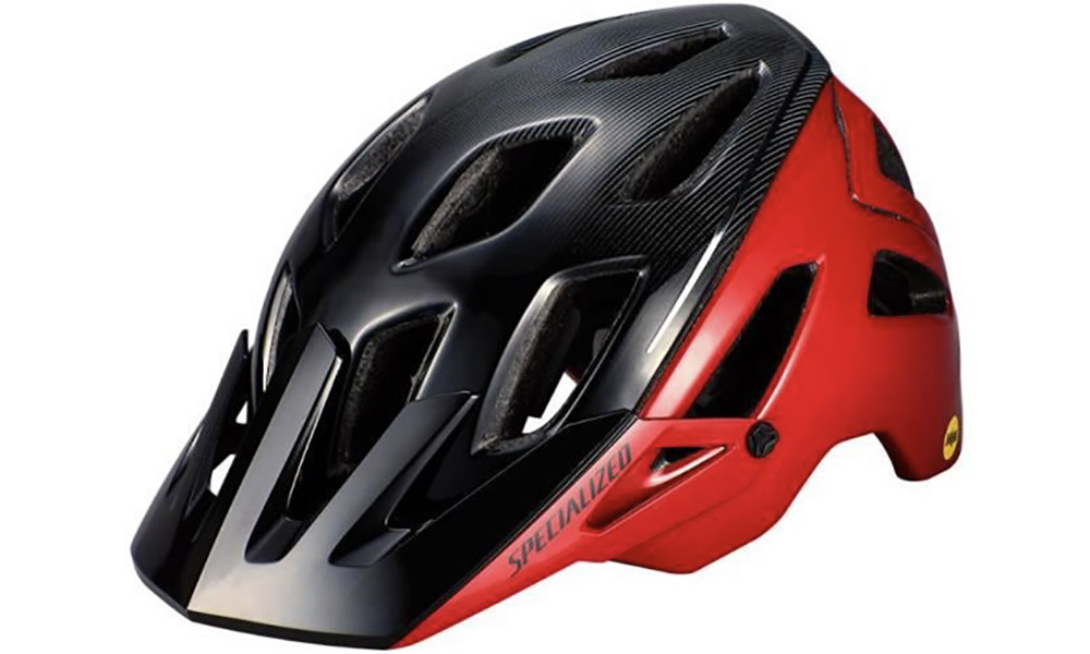 Шлем Specialized AMBUSH HLMT ANGI MIPS CE Flo Red/Black Refraction размер L, красно-черный (60220-1314)