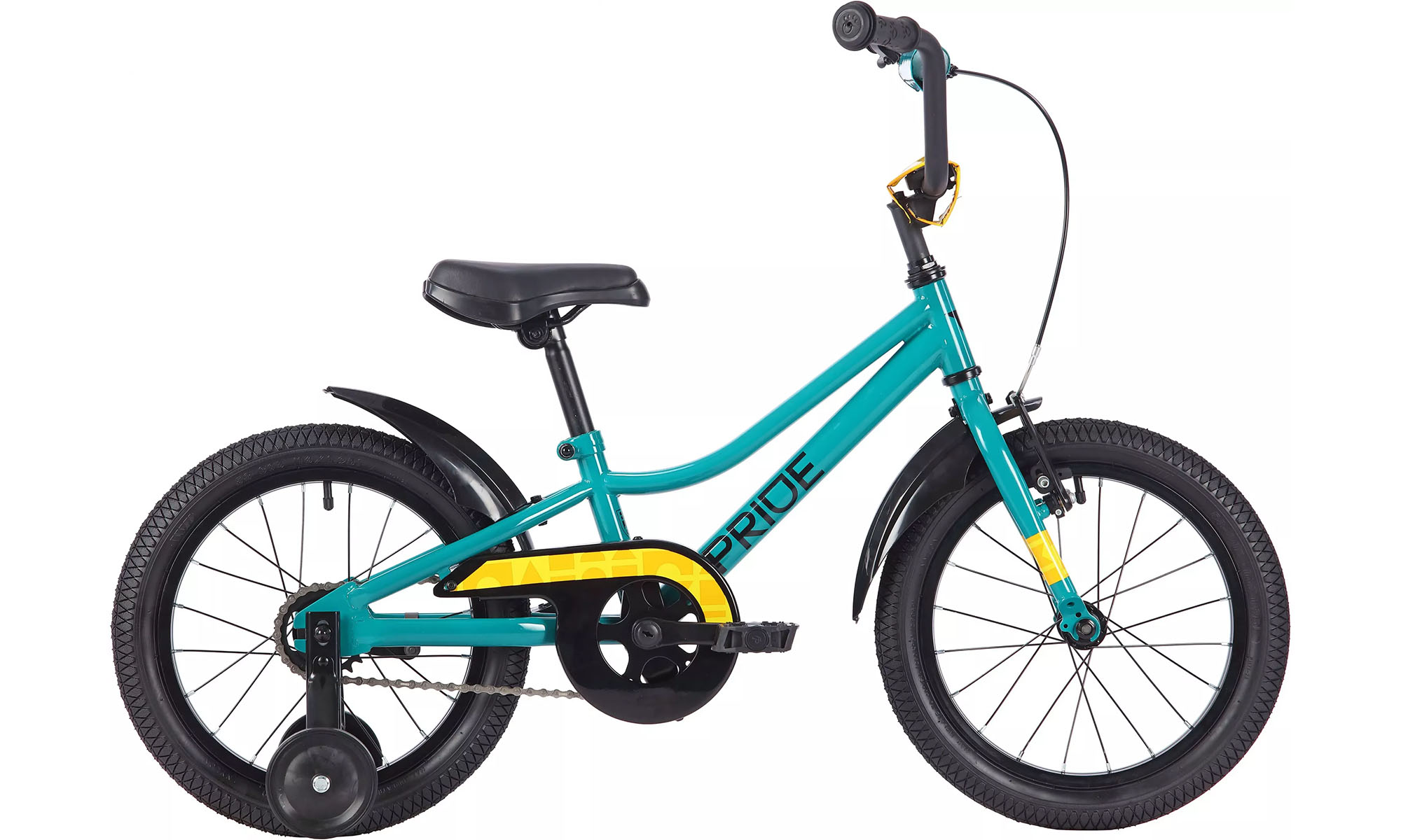 Велосипед Pride FLASH 16, 16", restock, год 2025, бирюзовый