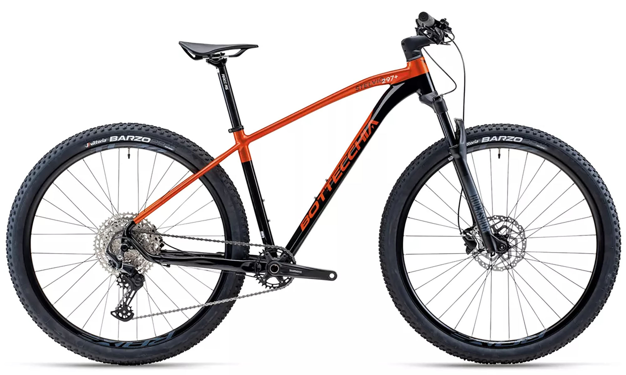Велосипед Bottecchia STELVIO 297+ 29", SRAM, размер XL, рама 21" (52cm), год 2026, черно-оранжевый Велосипед Bottecchia STELVIO 297+ 29", SRAM, размер XL, рама 21" (52cm), год 2026, черно-оранжевый