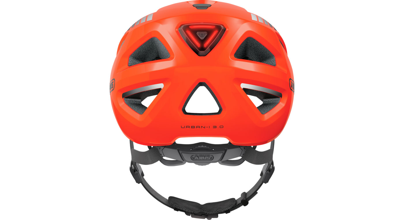 Велошлем ABUS URBAN-I 3.0 Signal Orange размер S (51-55 см), Оранжевый 2