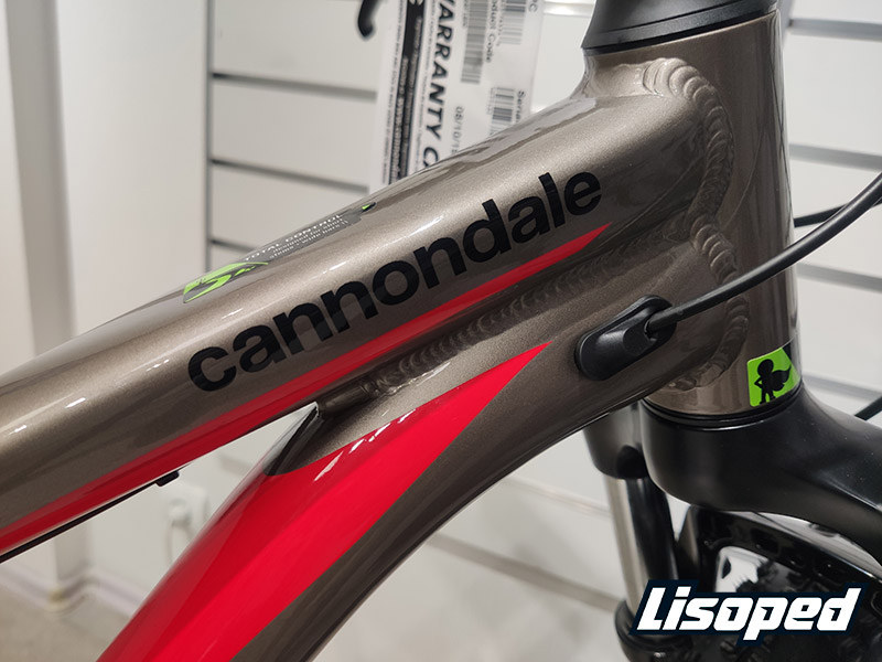 Фотографія Велосипед 29" Cannondale TANGO 5 Feminine (2020) 2020 Сіро-жовтогарячий 7