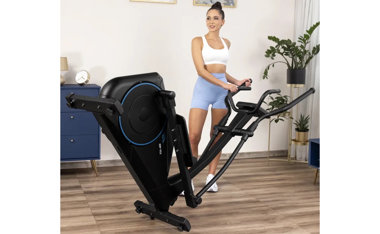 Орбітрек Gymtek XC4500 електромагнітний синій 16 Орбітрек Gymtek XC4500 електромагнітний синій 16