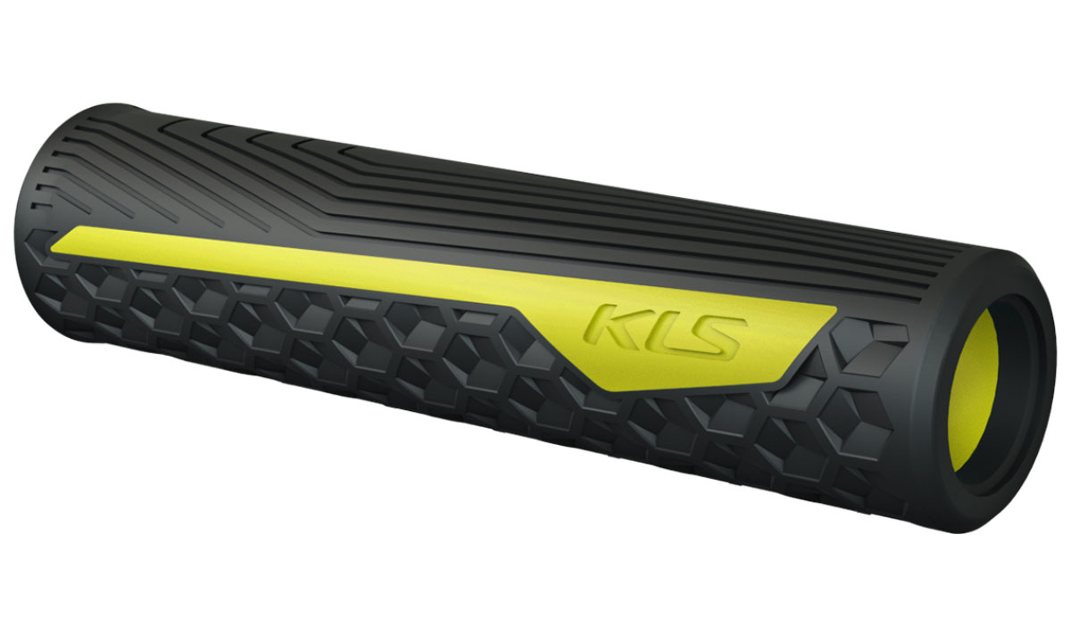 Фотография Ручки на руль KLS Advancer черный-желтый
