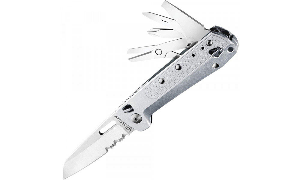 Фотографія Ніж-мультитул Leatherman Free K4x, silver