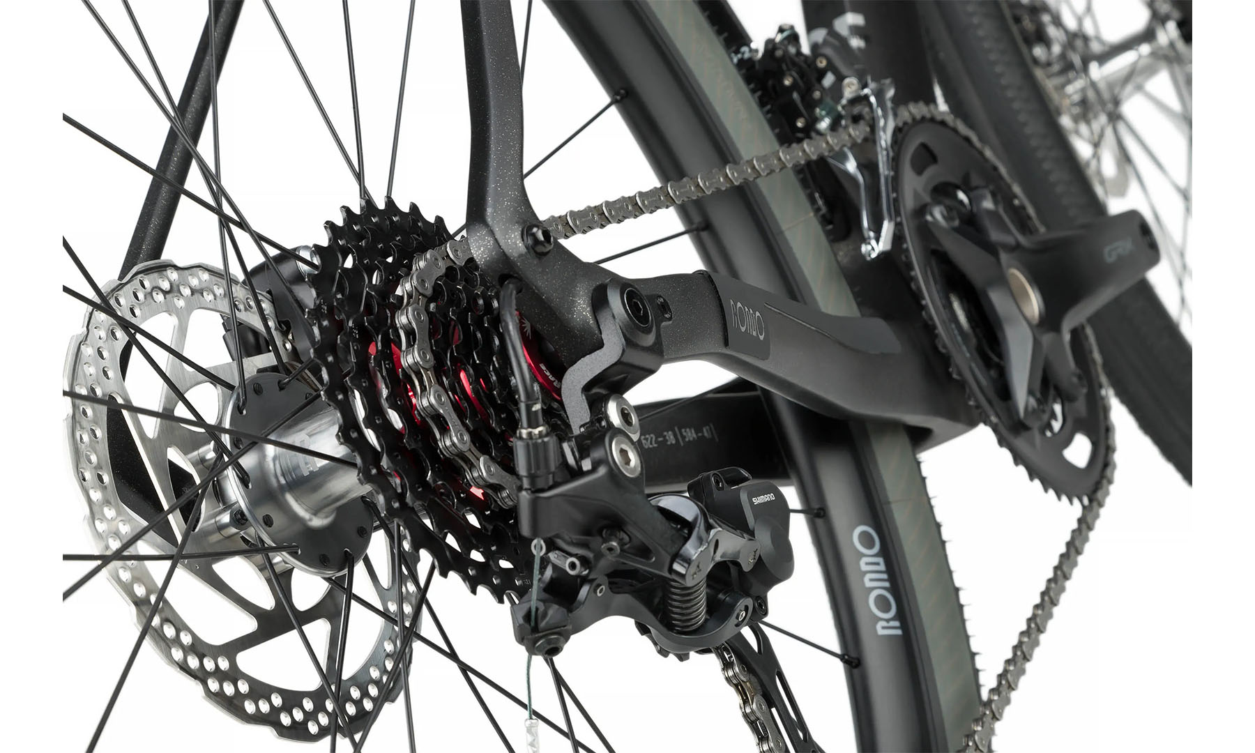 Велосипед Rondo RATT CF2 28" рама L 2024 Black/Silver (UK) 8