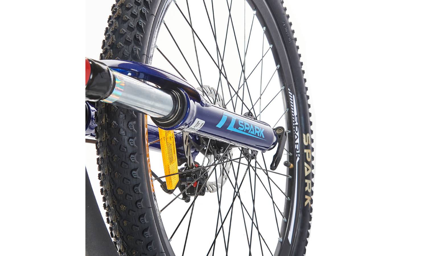 Велосипед SPARK TRACKER 24'' размер XXS рама 13'' 2024 Желто-синий 2