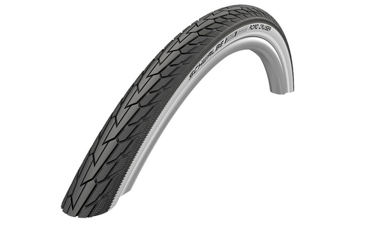 Фотографія Покришка 28x1.60 700x40C (42-622) Schwalbe ROAD CRUISER K-Guard, TwinSkin B/W HS484