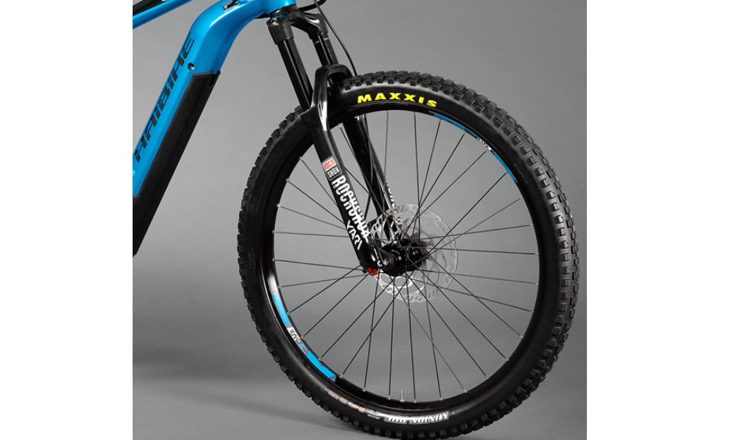 Фотография Электровелосипед Haibike XDURO AllMtn 3.0 27,5" (2020) 2020 Сине-черный 2