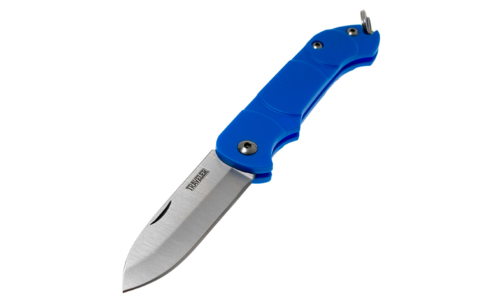Фотография Складной нож Ontario OKC Traveler синий