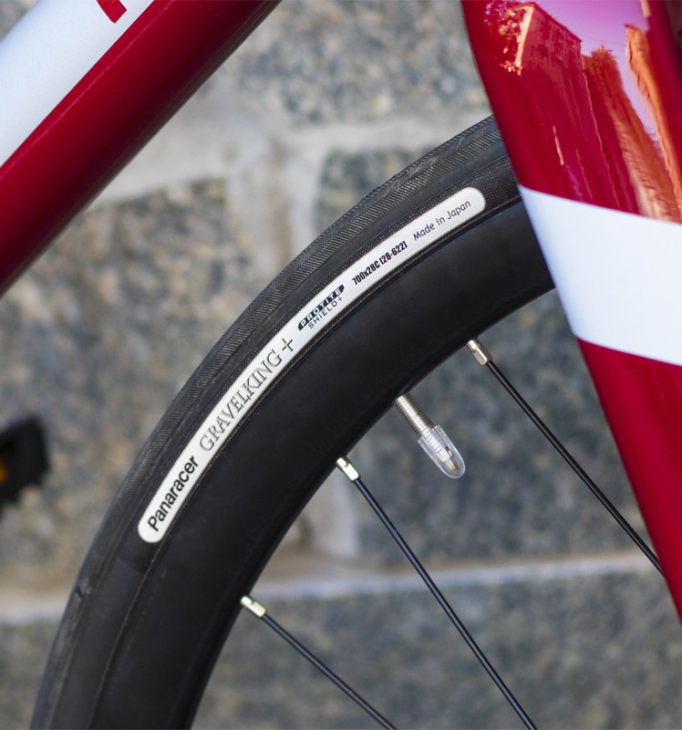 Фотографія Покришка Panaracer GRAVELKING Slick+, 700x26C Tubed, Чорно-коричневий 5