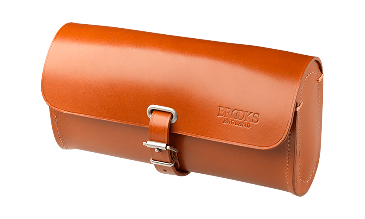 Фотография Сумка подседельная BROOKS Challenge Tool Bag Large, оранжевая