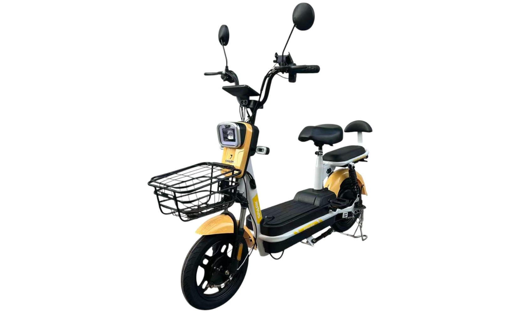 Велосипед с электромотором SPARK BLOOM 14", 48V/400W/12Ah, год 2026, Оранжевый 3