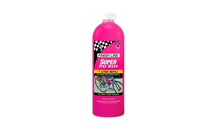 Фотография Шампунь для велосипеда Finish Line Super Bike Wash, 1L  Розовый