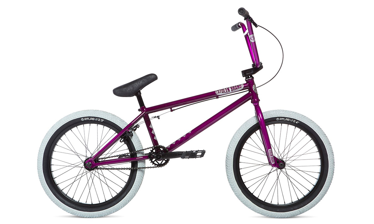 Фотография Велосипед 20" Stolen HEIST (21"TT) (2020) 2020 Фиолетовый 5