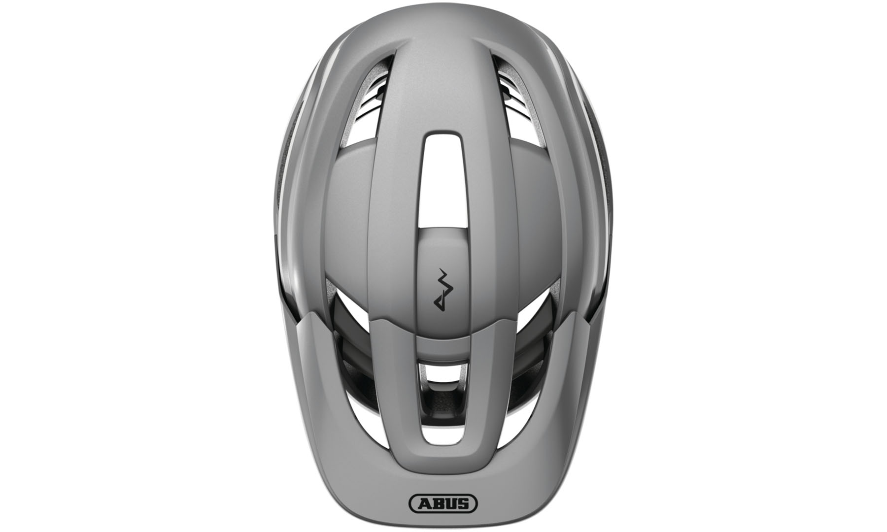 Велошлем спортивный ABUS CLIFFHANGER gleam silver, размер L (57-61 см), серебристый 2