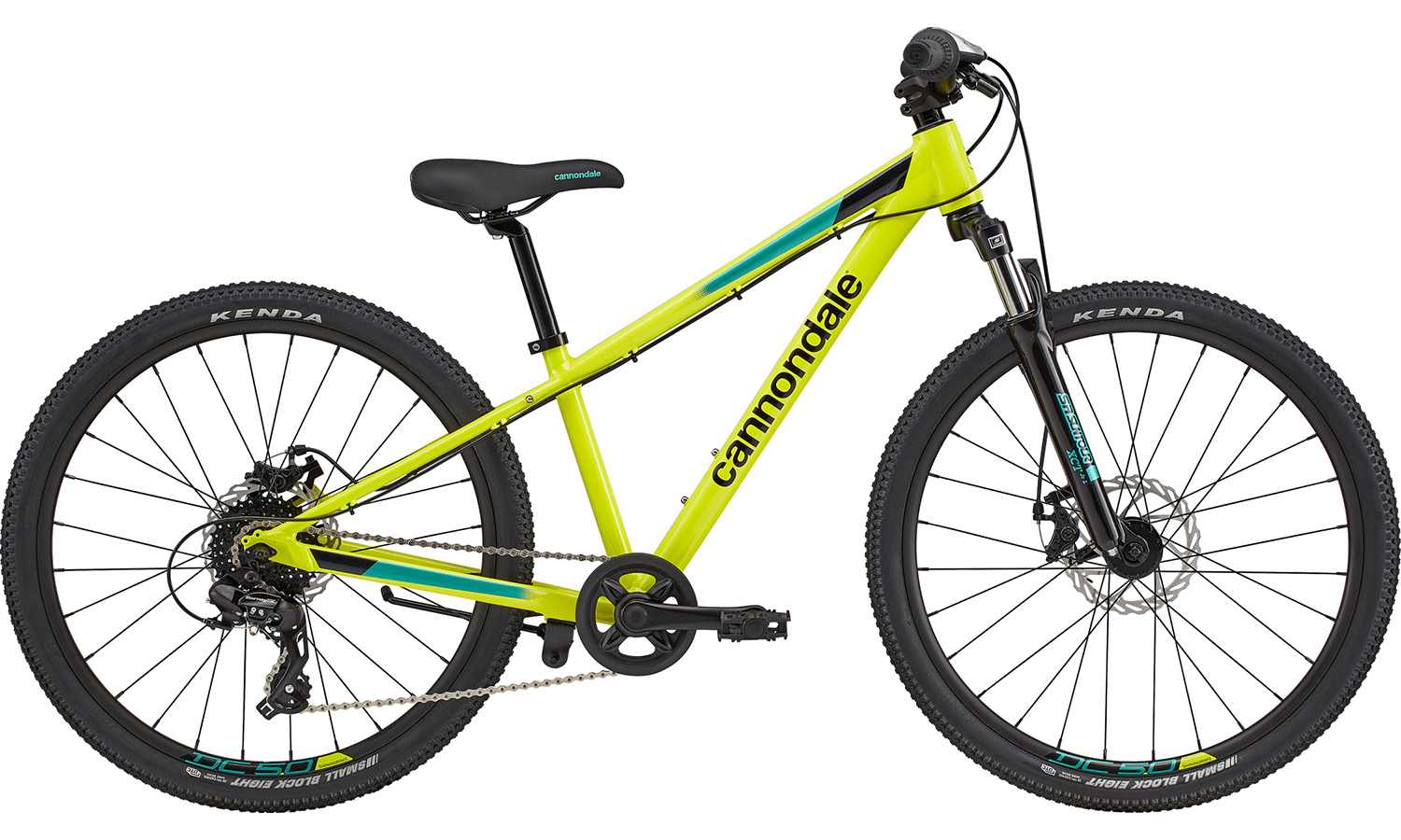 Фотография Велосипед 24" Cannondale TRAIL GIRLS OS (2020) 2020 салатовый 3