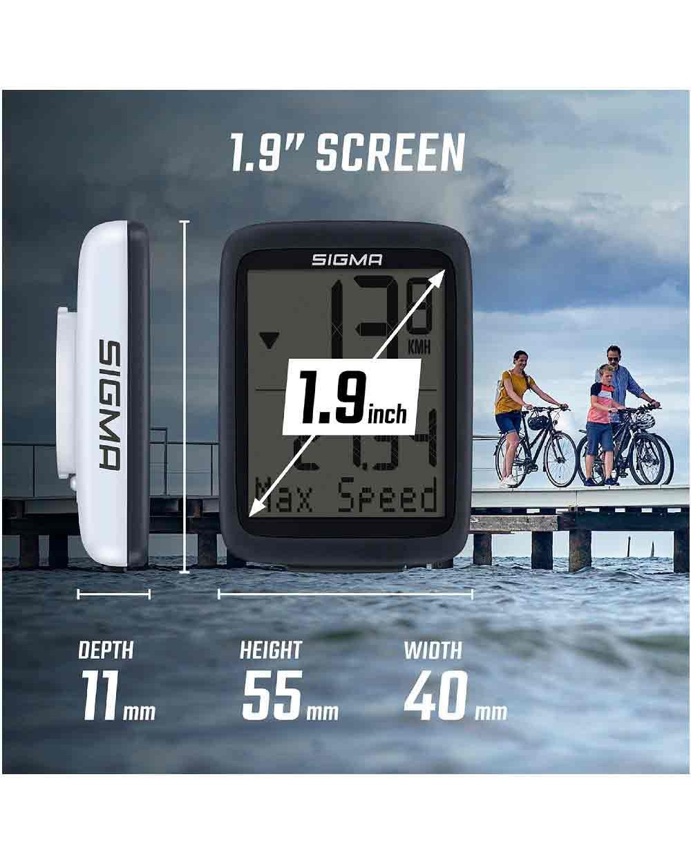 Велокомп'ютер Sigma BC 10.0 провідний, чорний 3 Велокомп'ютер Sigma BC 10.0 провідний, чорний 3
