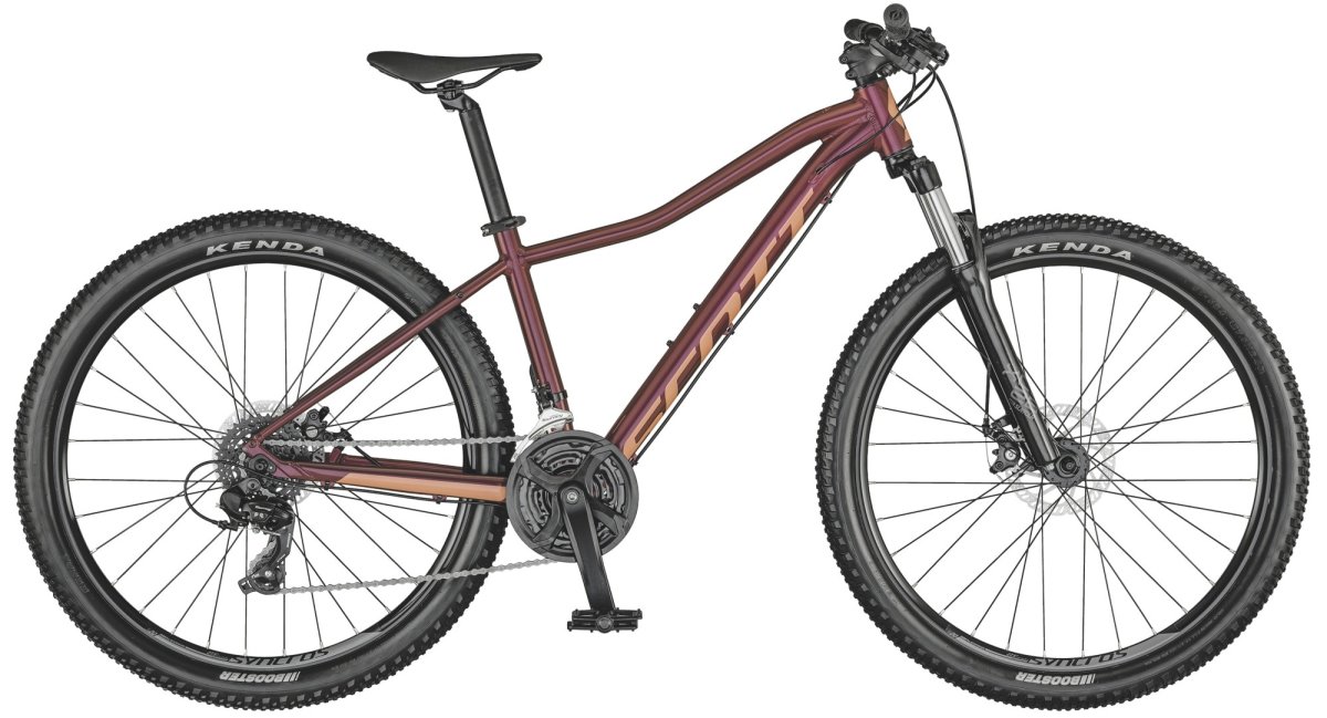 Фотографія Велосипед SCOTT Contessa Active 60 27,5" розмір XS Бордовий (KH)