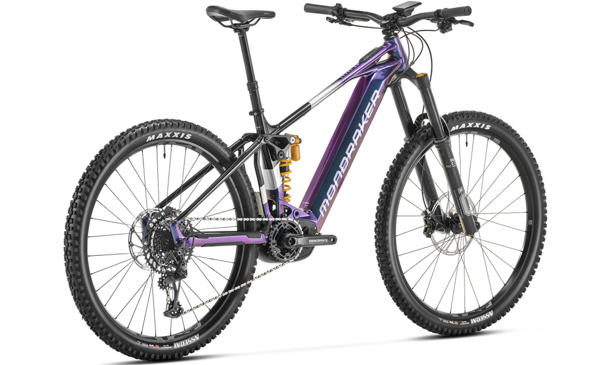 Mondraker Level XR 29 "180 мм, 750Wh Bosch Performance CX Smart, розмір M, 2024, чорний та фіолетовий 3