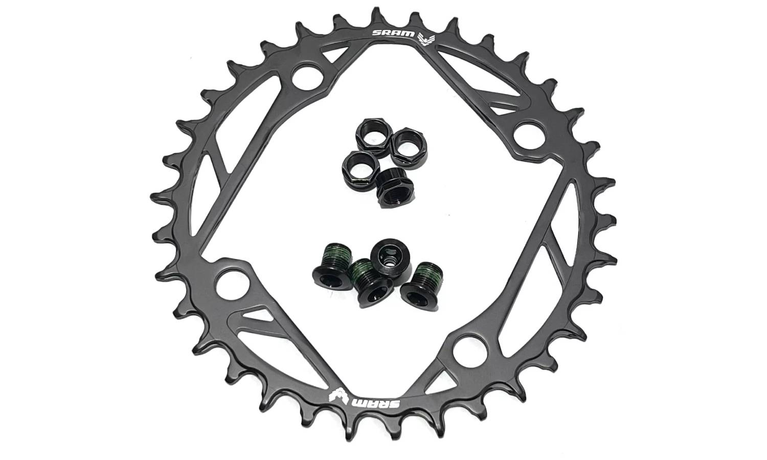 Звезда SRAM T-TYPE 34T 104 BCD Steel Black 3