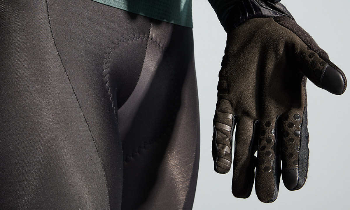 Велоперчатки женские Specialized SOFTSHELL THERMAL GLOVE WMN черные, размер S 2