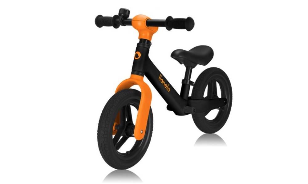 Беговел Lionelo TONI BLACK ORANGE 