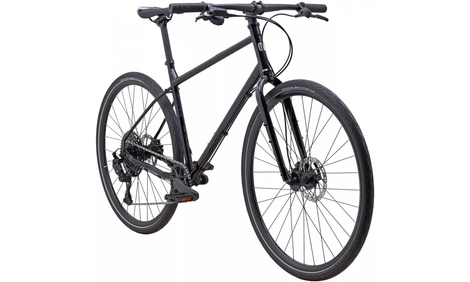 Велосипед 28" Marin MUIRWOODS розмір рами S 2023 Black 2