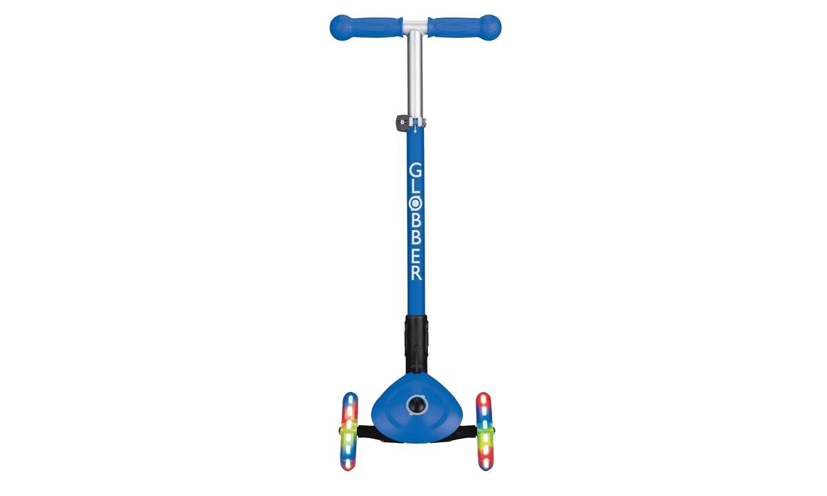 Самокат GLOBBER серии PRIMO FOLDABLE FANTASY LIGHTS, синий, 3+ 7