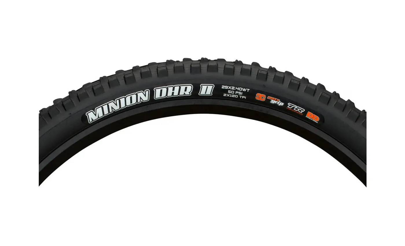 Покришка Maxxis MINION DHR II 29X2.40WT TPI-120X2 Foldable 3CG/DD/TR 4 Покришка Maxxis MINION DHR II 29X2.40WT TPI-120X2 Foldable 3CG/DD/TR 4