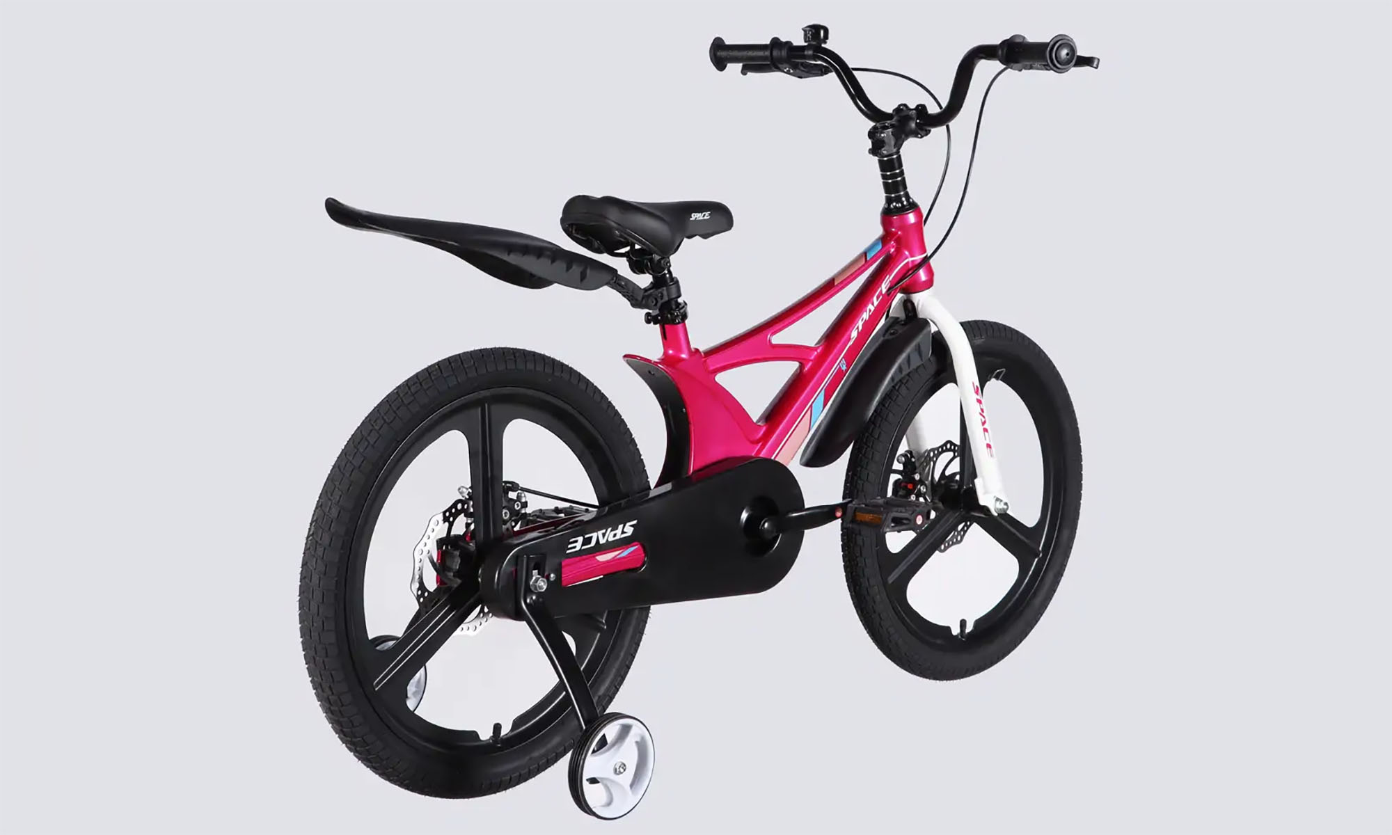 Велосипед SPACE KID STAR DD 20", размер XXS, рама-11", год 2026, розовый с белым 2