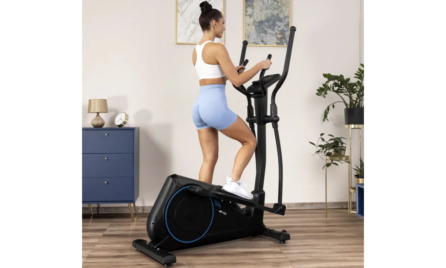 Орбітрек Gymtek XC4500 електромагнітний синій 12 Орбітрек Gymtek XC4500 електромагнітний синій 12