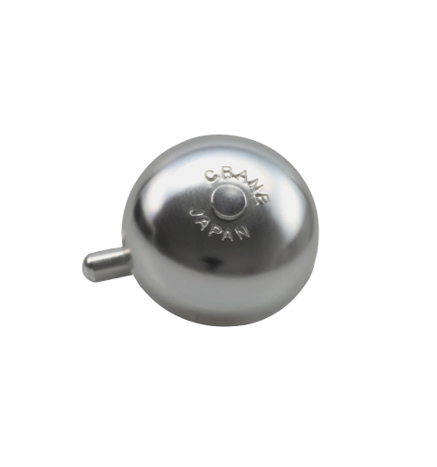 Звонок CRANE MINI KAREN, Matte Silver, 45мм алюминий, зажим, Серебристый 2 Звонок CRANE MINI KAREN, Matte Silver, 45мм алюминий, зажим, Серебристый 2