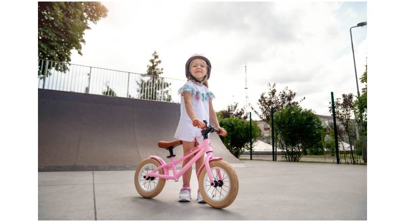 Беговел Miqilong RVA 12" розовый 7 Беговел Miqilong RVA 12" розовый 7