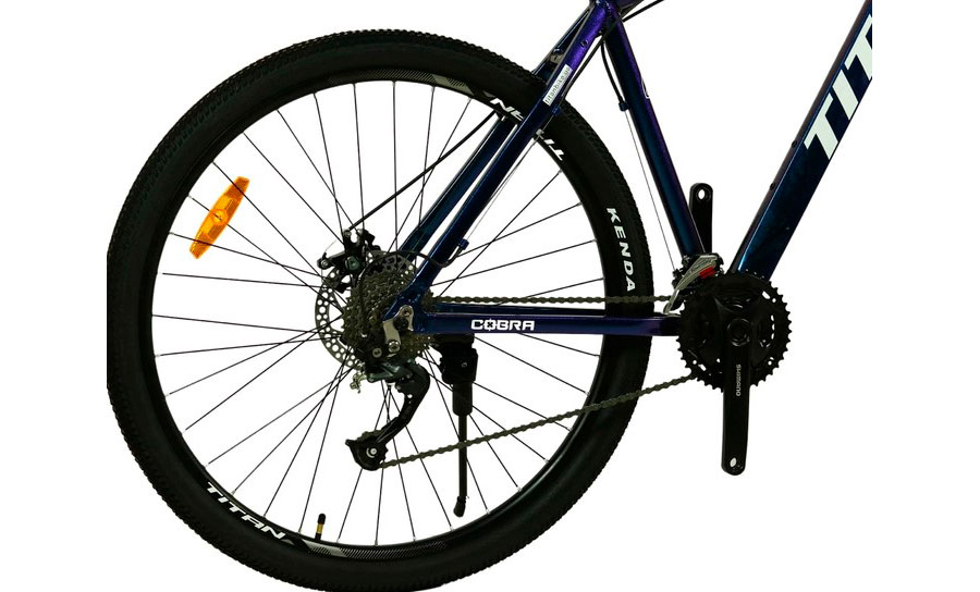 Фотография Велосипед Titan Cobra 29" размер L рама 20 2022 Синий 3