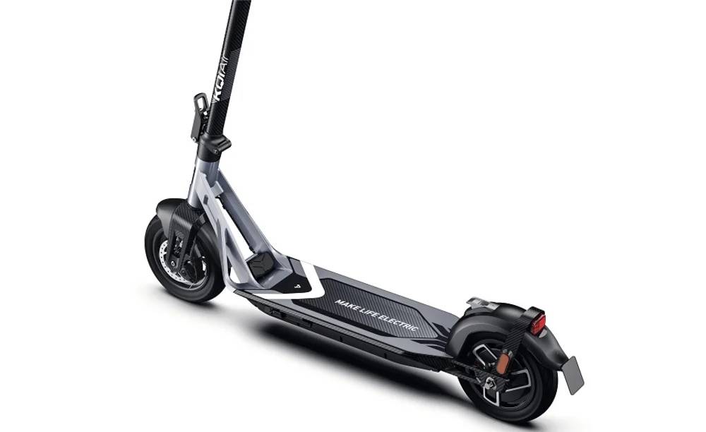 Электросамокат NIU KQi Air Carbon + Magnesium UltraLight 9,5", 350(700)W, 9,4Ah,  App, черный 7