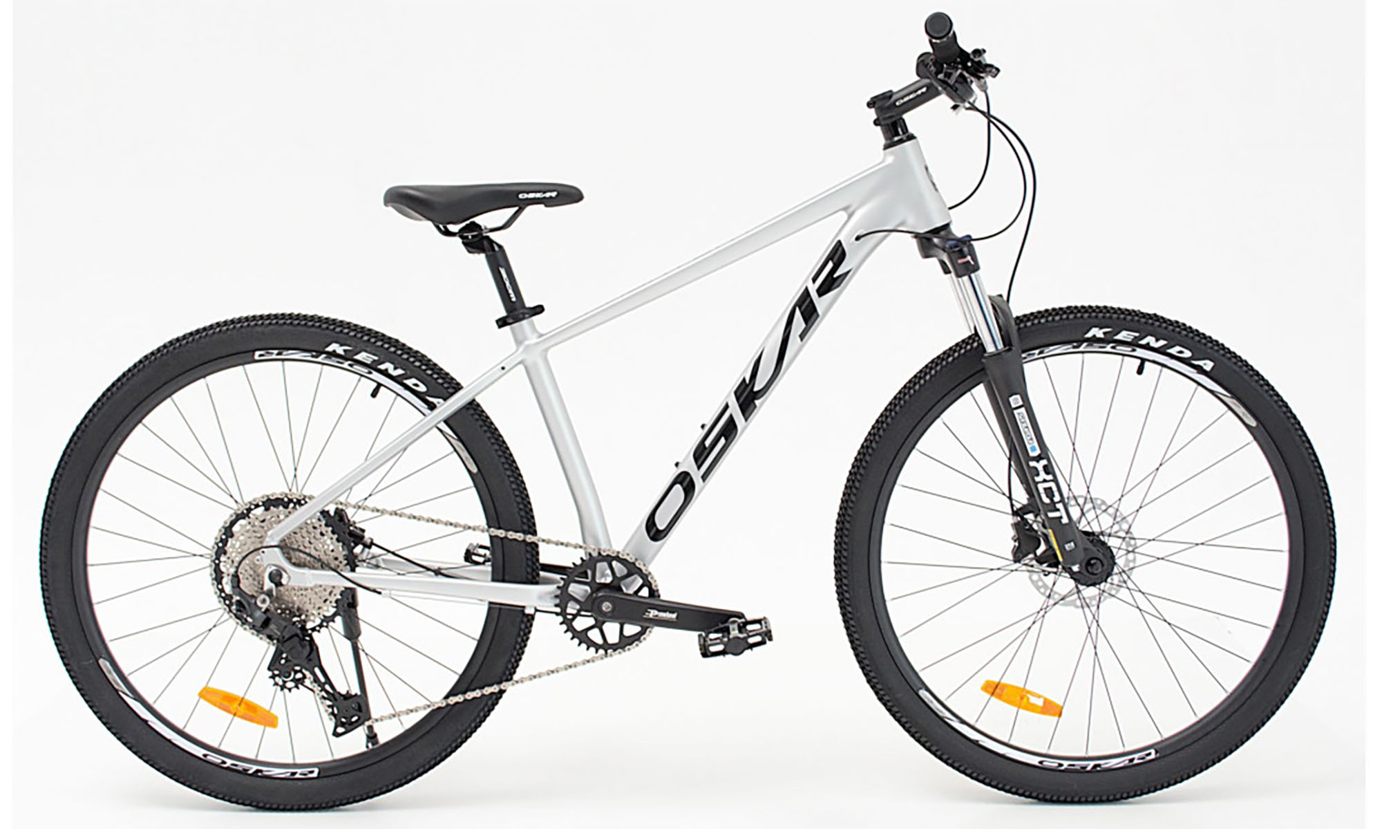 Велосипед Oskar Phantom 29", розмір M, рама 18", рік 2026, світло-сірий матовий 