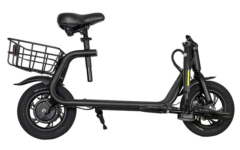 Электросамокат с сидением TTG SM CS-P04 черный 2