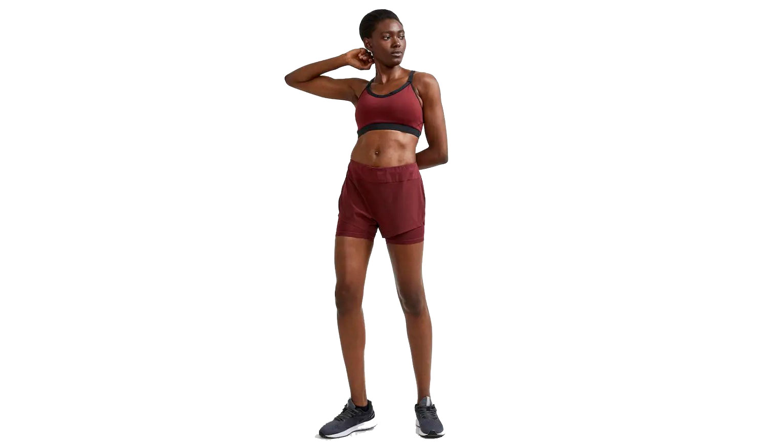 Женский топ Craft Motion Bra размер S, сезон AW 22, бордовый 4