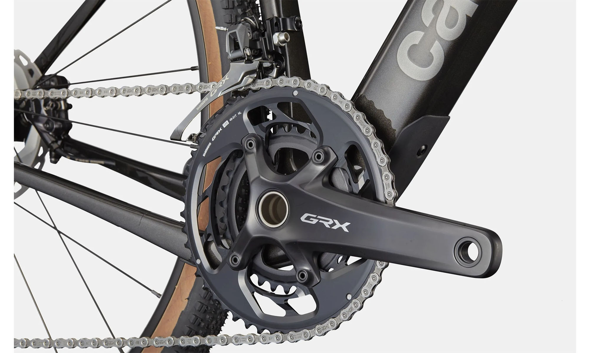 Фотографія Велосипед Cannondale TOPSTONE Carbon 2 GRX 2x 28", размер S, рама 51, 2025, OBS (серый) 5