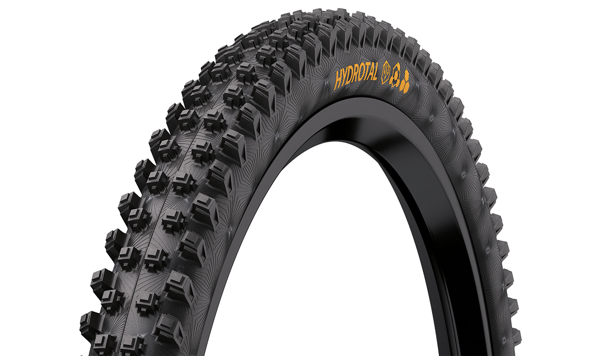 Фотография Покрышка бескамерная Continental Hydrotal Downhill 29 x 2.40 SuperSoft черная, складная skin