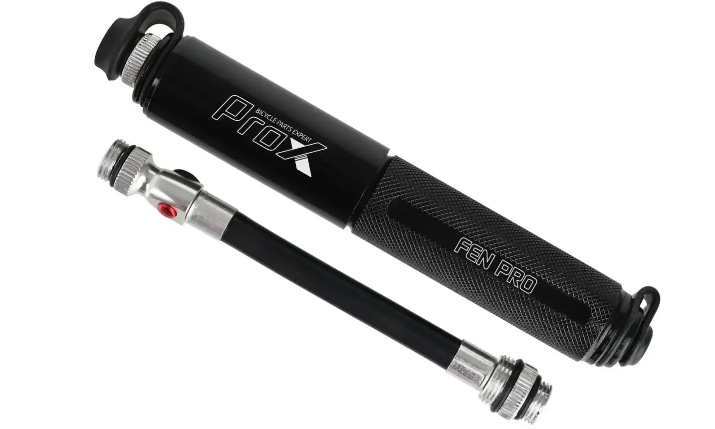 Насос ProX Cnc Fen PRO, давление до 120 PSI, , алюминиевый, чёрный  