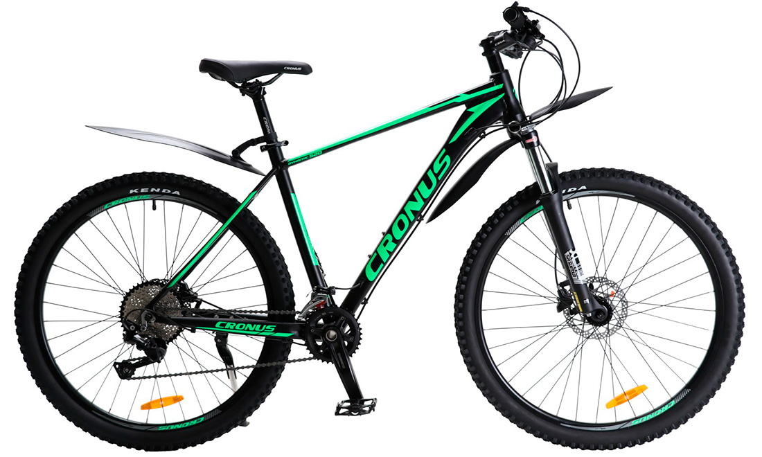 Фотографія Велосипед Cronus Dynamic 520 27,5" (2020) 2020 Чорно-зелений 2