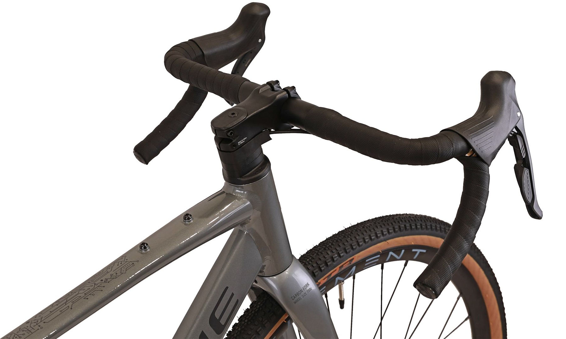 Велосипед Cyclone GTX 28" (700c), розмір рами XL (58 см), 2025, Сірий (мат) 7 Велосипед Cyclone GTX 28" (700c), розмір рами XL (58 см), 2025, Сірий (мат) 7