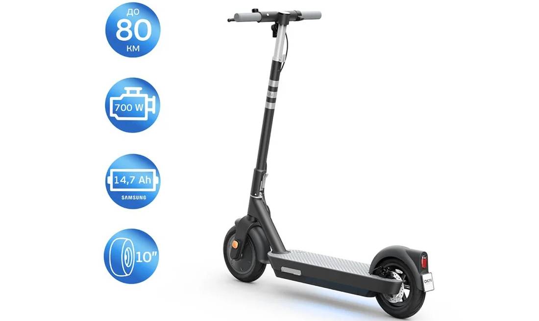 Электросамокат OKAI ES30-NEON PRO 10" 350(700)W, 14,7Ah, NFC, App, черный 15 Электросамокат OKAI ES30-NEON PRO 10" 350(700)W, 14,7Ah, NFC, App, черный 15