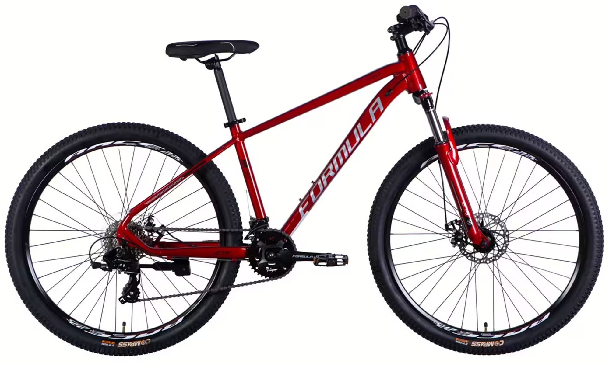 Велосипед Formula THOR DD CS 27.5", размер  S, рама 16", год 2026, красный 