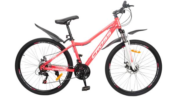 Фотографія Велосипед CROSS EOS 27.5", розмір S рама 15" (2022), Рожевий