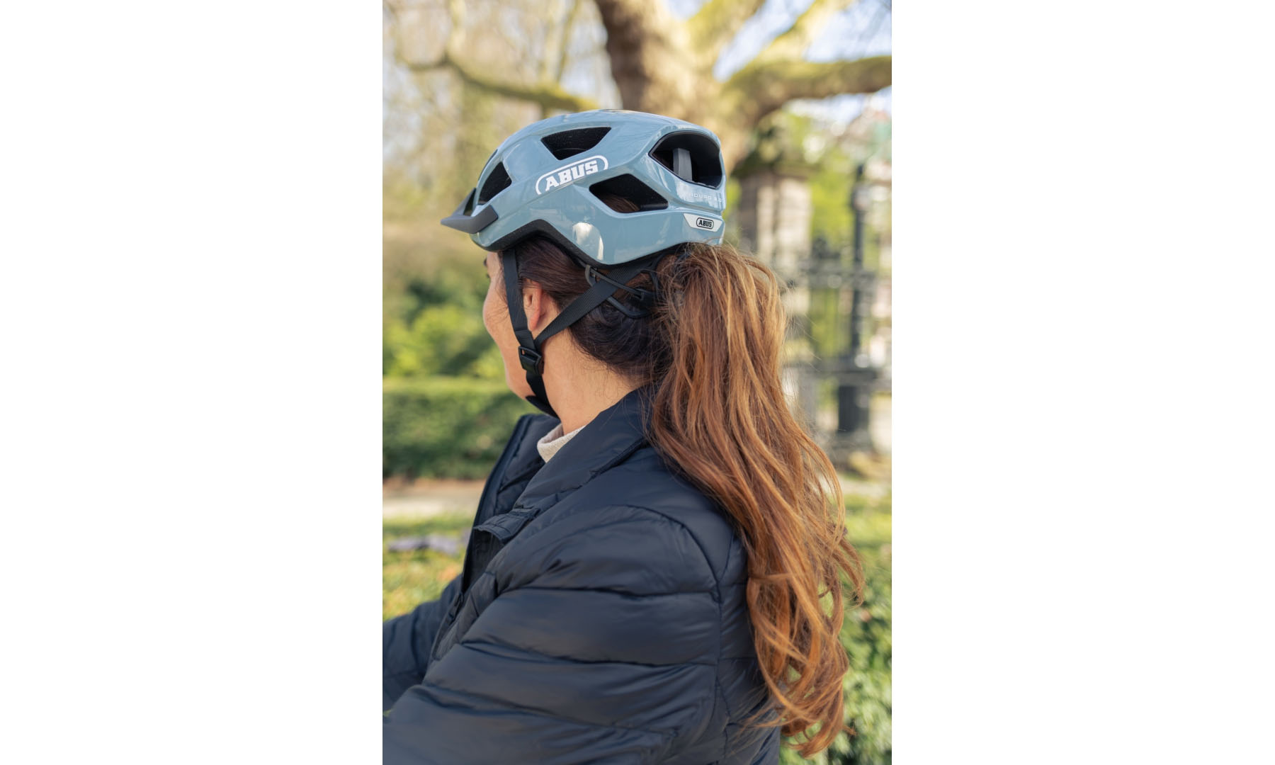 Велошлем ABUS ADURO 3.0 glacier blue, размер L (58-62 см), синий 2 Велошлем ABUS ADURO 3.0 glacier blue, размер L (58-62 см), синий 2