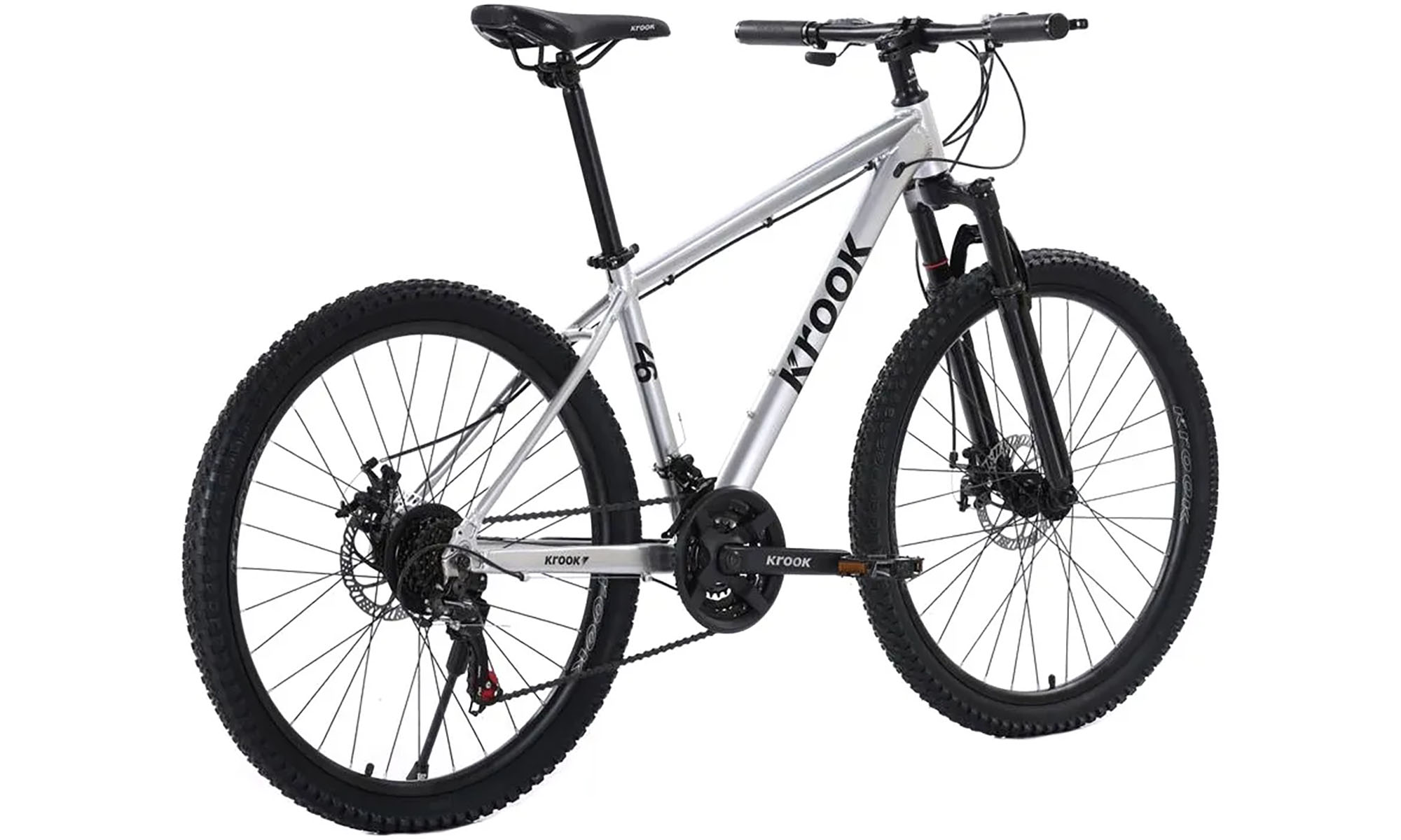 Велосипед Krook 26", размер S, год 2025, серый 2 Велосипед Krook 26", размер S, год 2025, серый 2